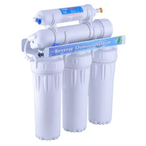 0.0001 Micron Filtro De Agua Water Purifier 5 Stages Reverse Osmosis Electric Self Cleaning 100 GPD Stainless Steel Household