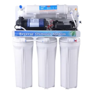 0.0001 Micron Self-Cleaning 5-Stage Reverse Osmosis Electric Water Purifier System 100 GPD for Home and Hotel Use