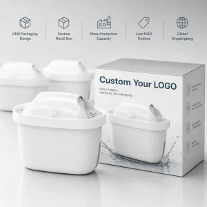 0.01um UF Healthy Water Filter Pitcher Cartridge 7 Stage OEM Custom Logo Factory Dropshipping Eco friendly Purifier