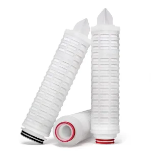 0.2 Um Pleated Cartridge Filter PP Membrane Filter High Flow for Bioburden Reduction and Particle Remove