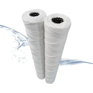 0.22 Micron 10 to 40 Inch PP Sediment String Wound Filter Cartridge for Water Filter or Purifier
