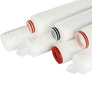 0.22 Microns to 50 Microns Pleated Polypropylene Filter Cartridge Replacement Filter Cartridge
