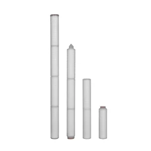 0.22um 30” Water Filter Part Chemical Filters Membrane PES Filters Cartridge for Water Treatment Equipment