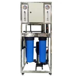 0.25 T/H Reverse Osmosis Water Treatment Equipment with Pump, Motor, Engine and Filter