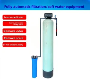 0.5-10 Ton Water Softening Pretreatment System with Activated Carbon Filter, Cation Exchange Resin, and Automatic Hard Water Filter