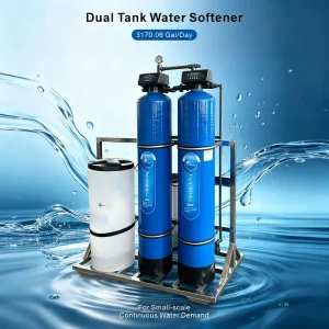 0.5-4 Ton Water Purifier Automatic Control Valve Water Treatment System Iron Water Softener with Core Filter Component