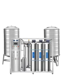 0.5 T/H Two-Stage Reverse Osmosis System with RO Membrane Technology and 220V/380V/110V Voltage Options