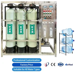 0.5 Ton Per Hour Wholehouse Water Purification System Reverse Osmosis Water Filter Water Treatment Machinery in China