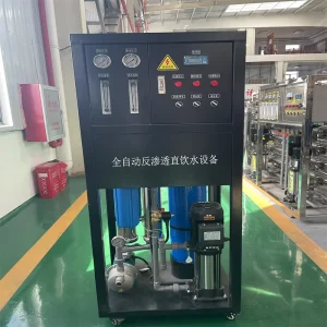 0.5T Stainless Steel Automatic Industrial Reverse Osmosis System with Pump and Engine