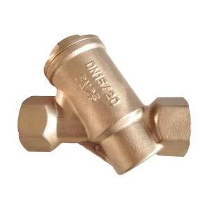 1/2 3/4 1 1-1/4 1-1/2 Inch Y-Type Filter Strainer Valve Pipe Fitting Brass Inline for Water