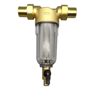 1/2″ 3/4″ 1″ Inch Household Whole House Water Filter Central Water Purifier Copper Port Cleaner Filter Manual Descaling