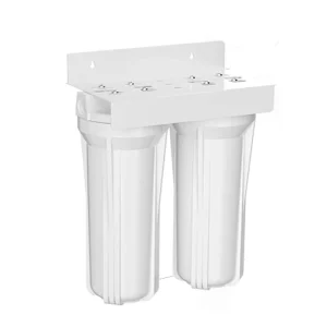 1/2″ GHT 2-Stage Whole House UV Water Filter System with Pre-Filter, 10″