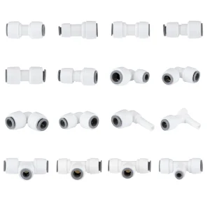 1/2 Inch POM Quick Connector Push-Fit Water Filtration Fitting for RO System