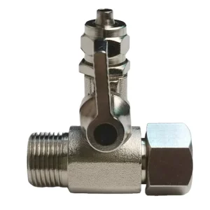 1/2″ to 1/4″ Brass Stop Feed Water Adapter Ball Valve Diverter Valve for RO Water Filters