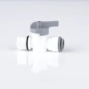 1/4 3/8 Inch Food-Grade Quick Connect to Male Thread Tank Ball Valve for Water Filter
