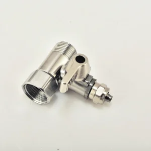 1/4 Inch Manual Stainless Steel Ball Valve, Model 4-2P, Water Filter Parts, Household and Commercial Use