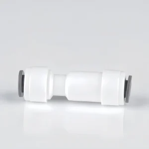 1/4 Inch Quick Push-to-Connect Water Fittings Tee Straight Check Valve for RO Water Filtration Systems