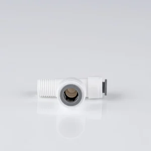 1/4 Inch and 3/8 Inch Tube 1/4 Inch Male Thread Quick Connect Pipe Fitting for Water Filter Purifier System