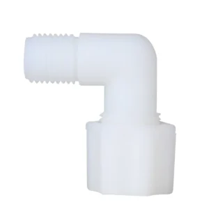1 4 Inch to 3 4 Inch Water Purifier White L bend Nylon Connector Fitting Plastic Water Tube Fitting
