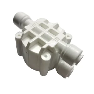 1/4 Tube 4 Way Port Auto Shut Off Valve Quick Connect Automatic Shut Off Valve for RO Water System