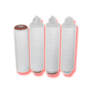 1/5 Micron 10/20 Inch PP Sediment Pleated Filter Cartridge for Reverse Osmosis System