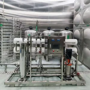 1 5 Ton Industrial RO Reverse Osmosis Water Treatment System with Deionization 220V 380V 5+ Year Warranty