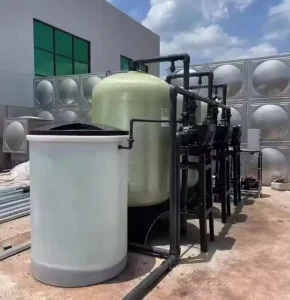1-5T Automatic Duplex Water Softener System for Industrial and Commercial Applications