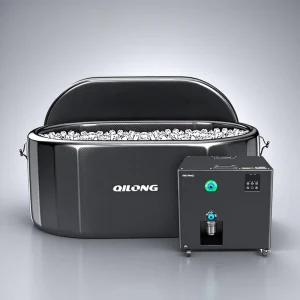 1 HP WiFi-Controlled Cold Plunge Water Chiller with Ozone Cooling and Heating Pump