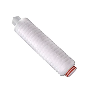 1 Micron 10 Inch PP Pleated Filter with Two Open Ends for Water Sediment 0.5kg Pleated Filter Cartridge