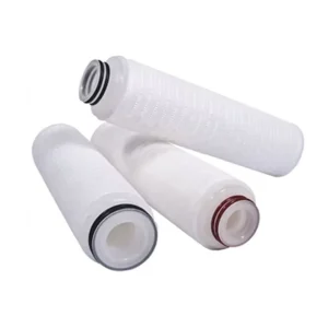 1 Micron 10 Inch PP Pleated Sediment Folding Filter Cartridge Polypropylene Industrial CW
