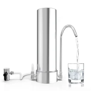 1 Micron Activated Carbon Fiber Coal 304 Ss Stainless Steel Charcoal Aqua Home Pure Water Filter Countertop