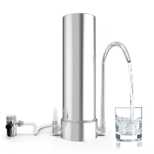 1 Micron Activated Carbon Fiber Coal 304 Ss Stainless Steel Charcoal Aqua Home Pure Water Filter Countertop