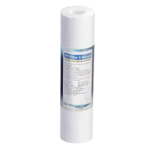 1 Micron Sediment Water Filter 10 Inch Cartridge with Activated Carbon PP Melt Blown for Household Use