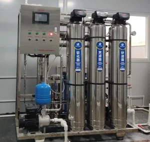 1 TPH Commercial Reverse Osmosis Water Filter and Treatment System for Schools and Hospitals