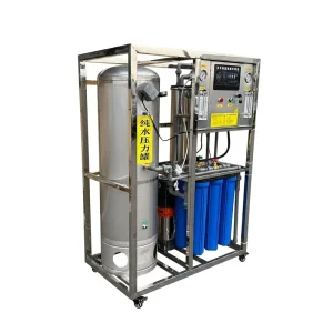 1 Ton Stainless Steel Water Treatment Tank Purified Water Machine for Borehole Water Desalination