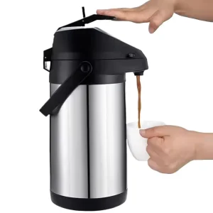 1.3L 1.6L 1.9L 3L 4L Stainless Steel Lever Action Air Tank Keeps Hot Water Coffee Dispenser with Pump