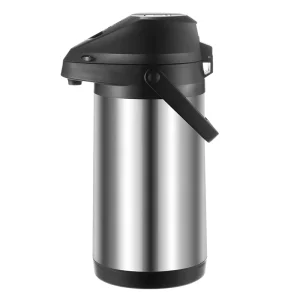 1.3L/1.9L/2.5L/3L/4L Vacuum-Insulated Stainless Steel Lever-Action Airpot with Pump