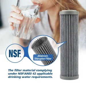 10*2.5 “Replaceable Filter Cartridge Water Filtration System Removing Bacteria and Viruses