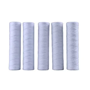 10 20 30 40 50 60 Inch PP Yarn Sediment Filter Cartridge with 5 Micron for Food Beverage Core Components Media Filter Media