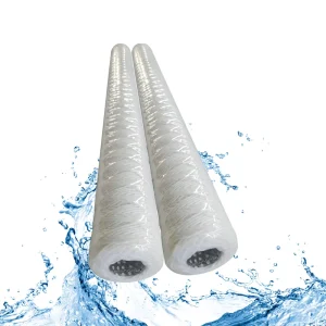 10/20/40 Inch PP String Wound Sediment Filter Cartridge 5 Micron for Water Treatment Systems