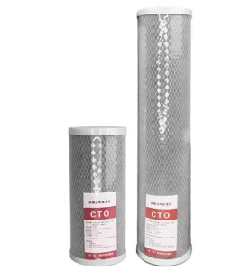 10 20 Inch 20×4.5 5 Micron Jumbo CTO Activated Carbon Block Filter Cartridge for Water Treatment
