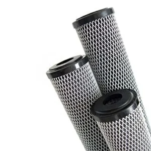 10/20-Inch 5-Micron Activated Carbon Block Water Filter Cartridge for Whole-House Drinking Water Filtration