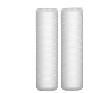 10/20 Inch 5 Micron PP Pleated Deionization Refillable Sediment RO Water Filter Cartridge