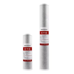 10 20″ X 2.5″ 5 Micron Carbon Water Filter Cartridges Whole House Water Filtration System CTO Osmosis Filter Cartridges