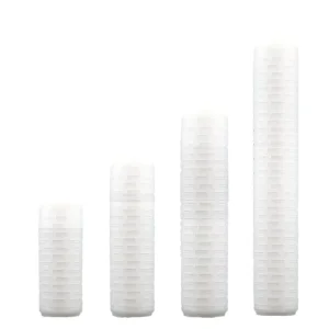 10 20 inch 5μm pp Pleated Deionization Refillable Sediment Ro High Flow Water Filter Cartridge of Water Purifier