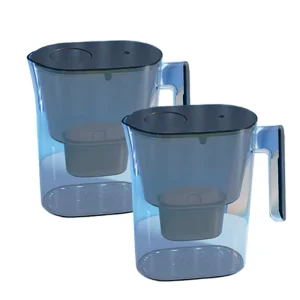 10 Cups 3.5L Water Filter Pitcher Jug Tap Drinking Water Filtration System