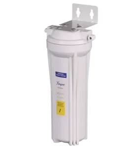 10″ Household Manual Single Water Filter with Goose Neck Faucet Under Sink PP Plastic Design