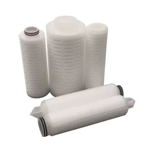 10 Inch 0.04 Micron PES Membrane Water Filter Endotoxin Filter Pleated Poly Sediment 5/10/20 Micron Water Filter Cartridge