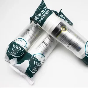 10 Inch 0.2 Micron Activated Carbon Block Sediment PP UDF CTO T33 Water Filter Cartridge for Household Outdoor RV Purifiers