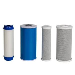 10 Inch 1 Micron Carbon Sediment PP Melt Blown UDF CTO Water Filter Cartridges